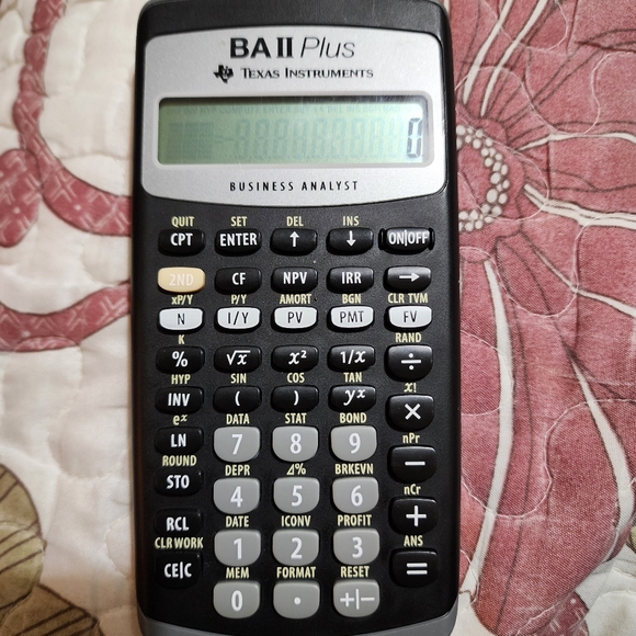 Texas Instruments BA II Plus Calculator - Picture 2 of 3